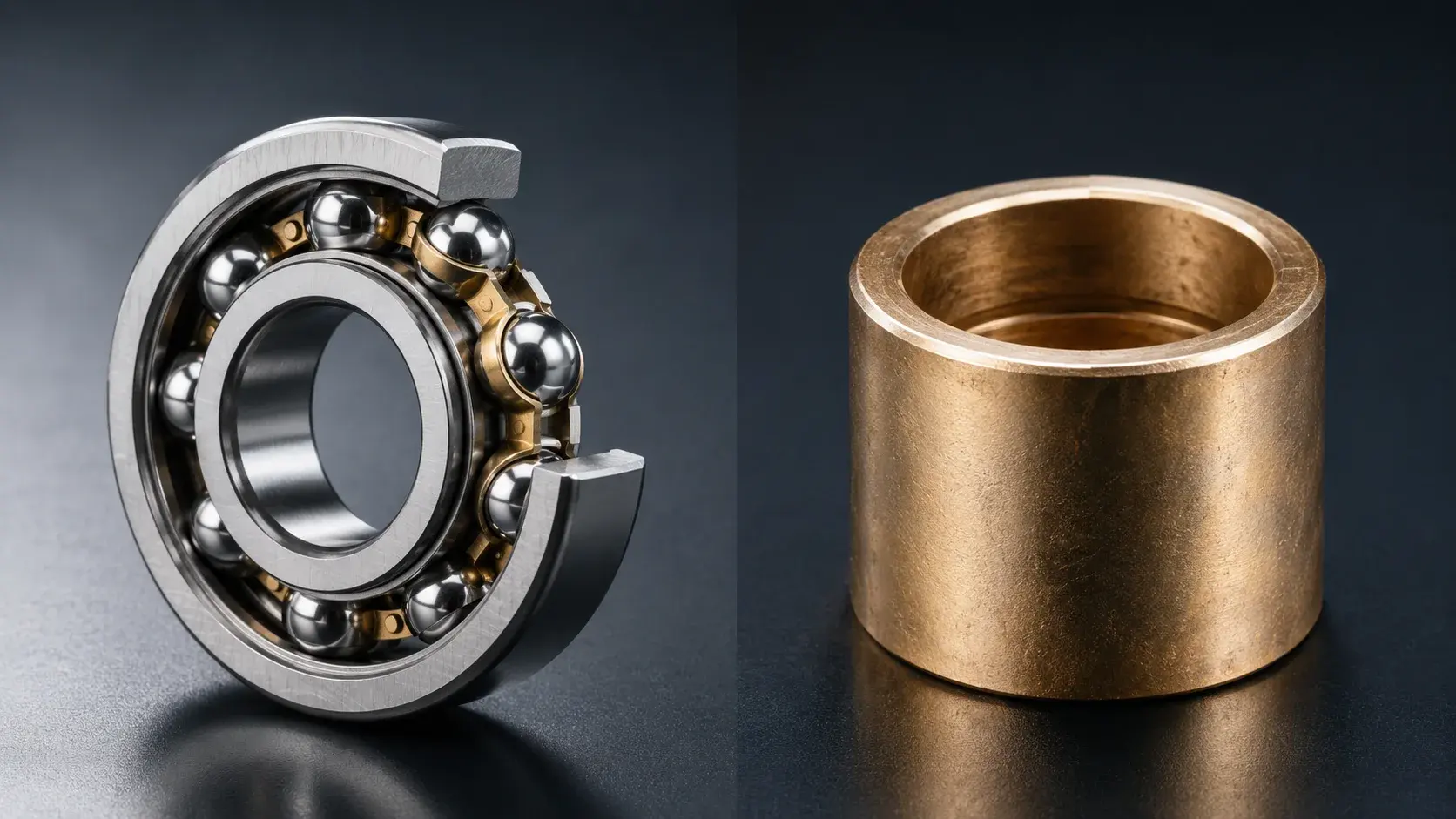 Bearing vs Bushing: How to Choose (Friction, Cost, and Life Compared)